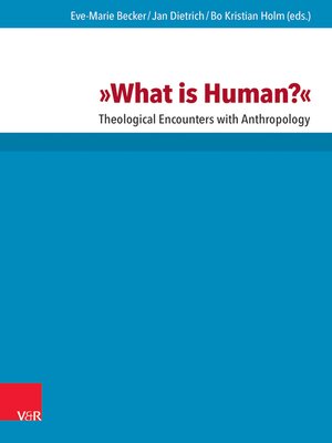 cover image of »What is Human?«